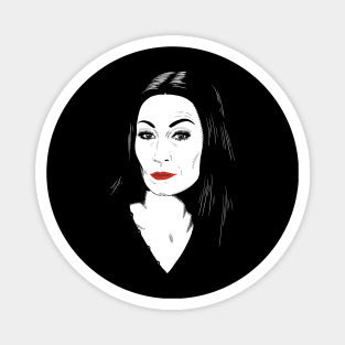 Morticia Addams 2.0 Magnet